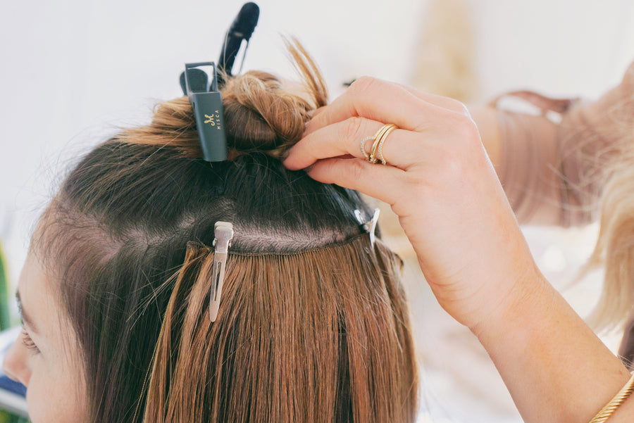 micro-handtied extensions