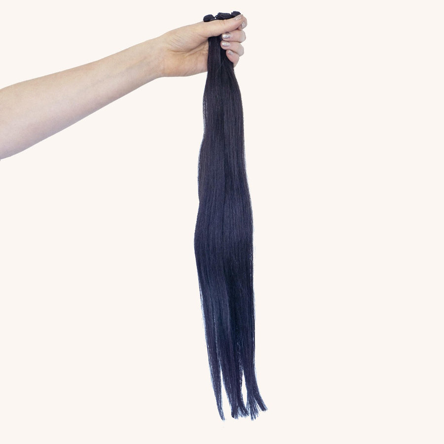 Number 2 Hand-Tied Clip-In Extensions