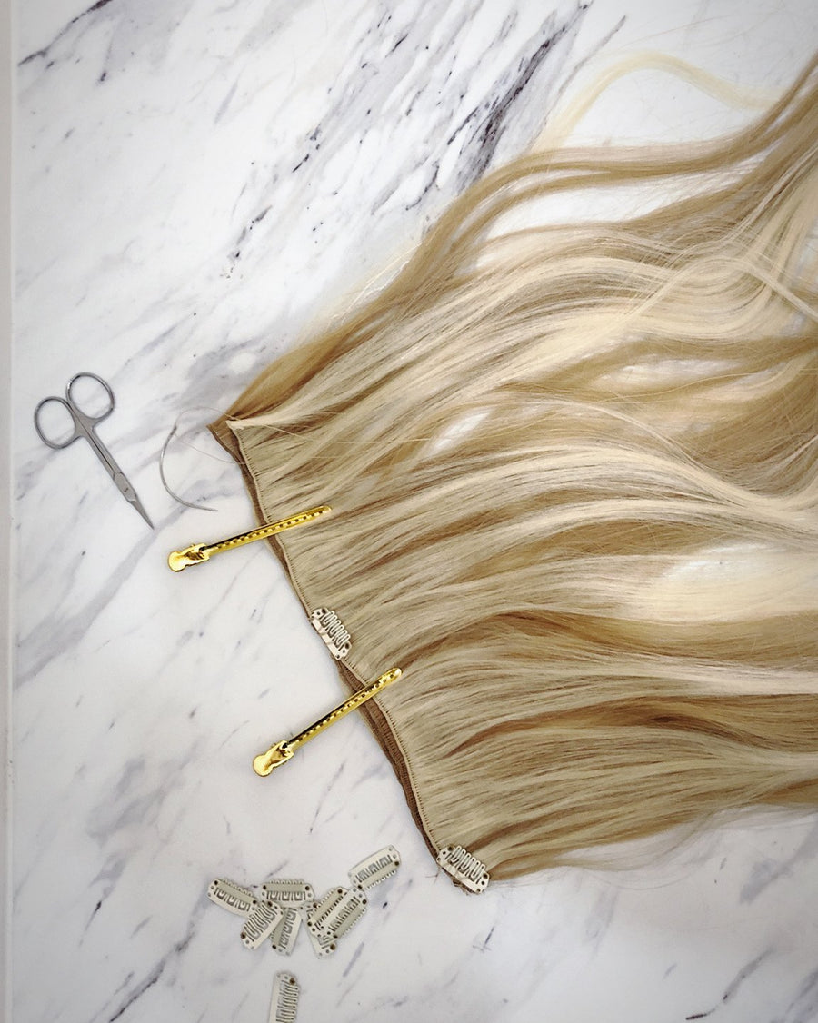 Hand-Tied Clip-In Extensions